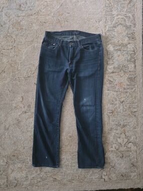 Lucky Brand Men's Relaxed Indigo Blue Jeans